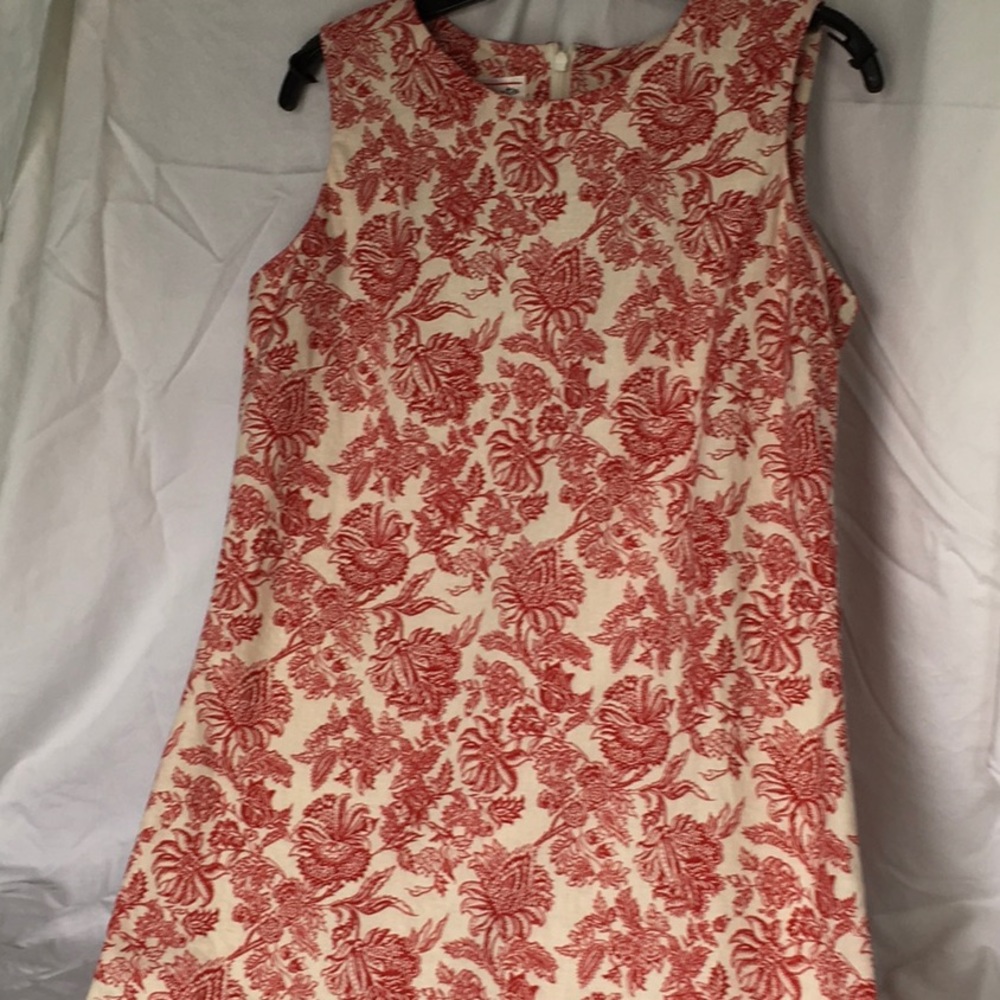 Vintage look sleeveless summer dress